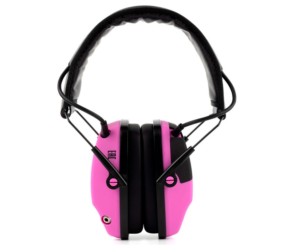 Наушники активные ShotTime 32 стрелковые NNR 23dB (BLACK, PINK, CAMO) — изображение 2